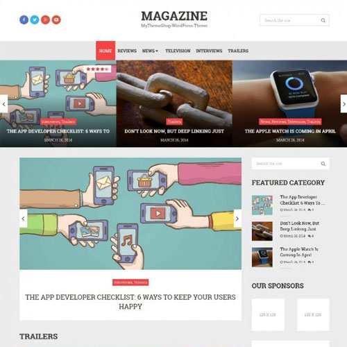 MyThemeShop Entrepreneurship WordPress Theme